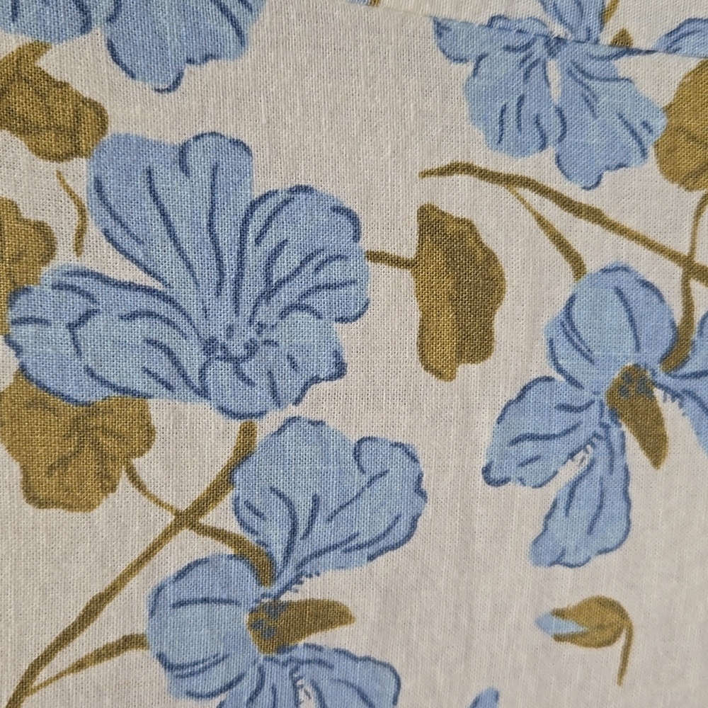 Joie Floral Linen Blend Midi Dress Size 8 Cottagecore Tradwife Easter Spring - Picture 9 of 15